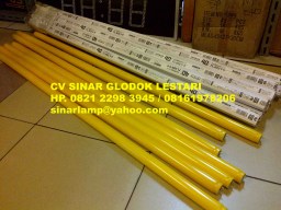 Lampu Kuning UV Shatterproof FL40S Y F Yellow Tube Hitachi